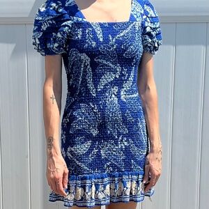 Farm Rio Seer Sucker Mini Dress